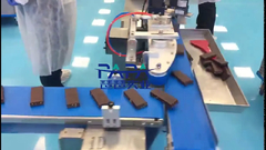 Línea de embalaje de flujo de separación de barra de energía de alta producción de proteínas