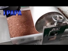 máquina de producción de corte de chapa de barras de proteínas duras para el cliente indio