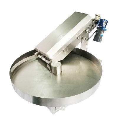 Buen precio Máquina rotativa automática de recubrimiento en polvo para copos de coco / procesamiento de alimentos en línea