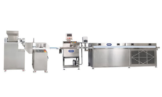 Buen precio Máquina de extrusión automática de barras de proteínas 40-60 piezas por minuto en línea