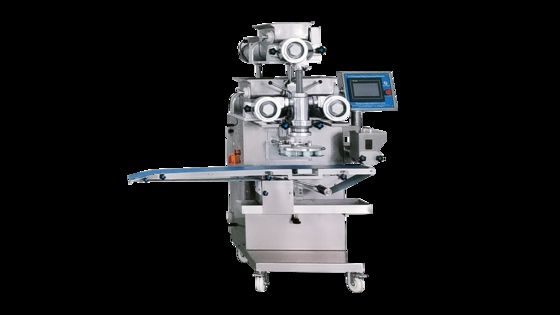 Buen precio P188 Máquina de incrustación automática de 220 V Galletas de dos colores 40-120 piezas por minuto en línea