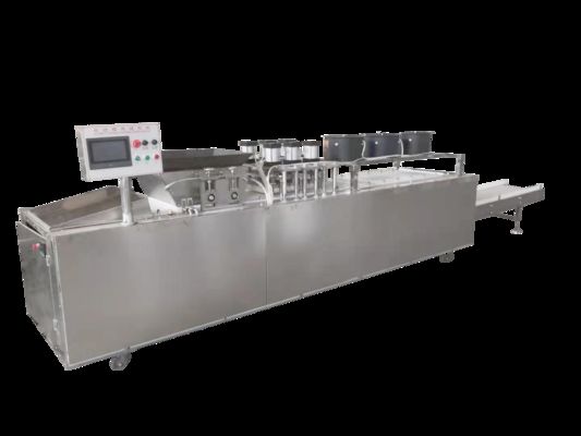 Buen precio Máquina Moldeadora de Rice Krispie Línea de Barras de Cereal de Alta Producción con Pantalla Táctil en línea
