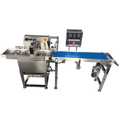Buen precio Máquina de recubrimiento de chocolate de acero inoxidable 304 220V de fase única de larga duración en línea