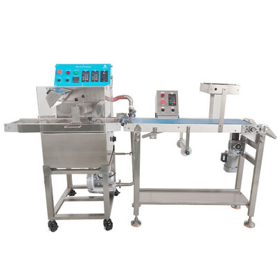 Buen precio Máquina Enrobadora de Chocolate de Acero Inoxidable 304 de Alta Velocidad para Barras de Snack Fácil en línea