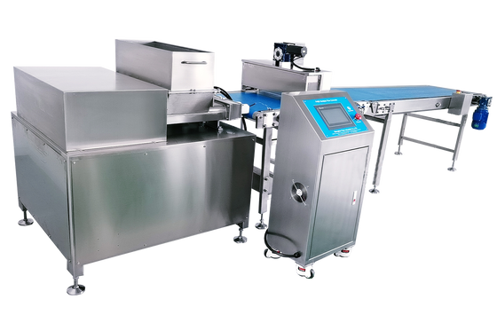 Buen precio Máquina Automática para Hacer Bocados de Mantequilla de Maní P400 Línea de Corte de Múltiples Filas de Alta Velocidad En línea